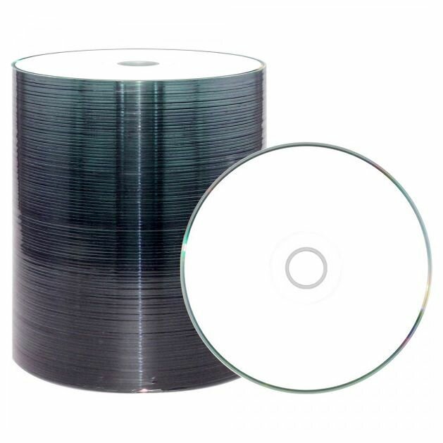 Диск DVD+R Mirex 8.5 Gb, 8x, Shrink (100), Ink Printable, Dual Layer (100/600) 1052257 {UL130069A8T}