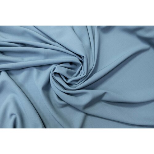 Ткань голубая шерсть с эластаном ткань темно серая шерсть с полиэстером и эластаном