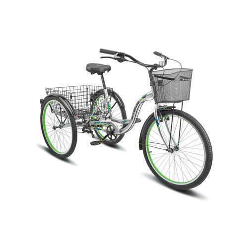 Комфортный велосипед Stels Energy VI V010 2023 17 Хромовый 161-178 см 4714000₽