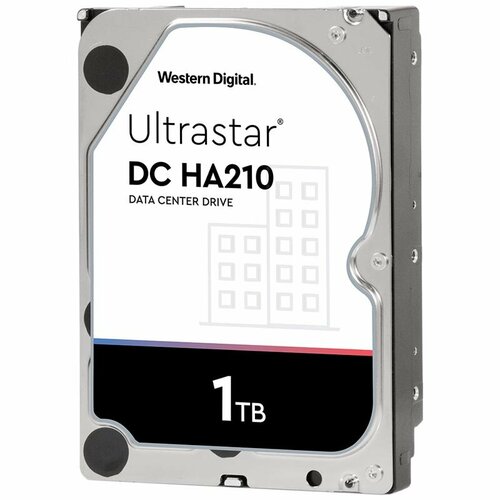Жесткий диск HDD Western Digital 1W10001 Ultrastar SATA III1 TB 7200обминСкорость чтения 184МБайтс Скорость записи 1747800₽