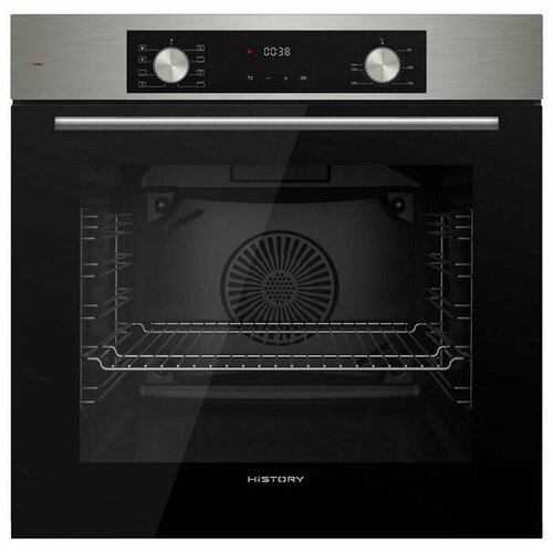 Духовой шкаф электрический HiSTORY OE778L FIX нерж диспл 4619000₽