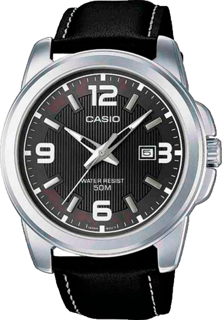 Наручные часы CASIO, черный/черный