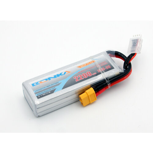 Аккумулятор LiPo Bonka 2200мАч 35C 11.1V BONKA BK-2200-35-3S