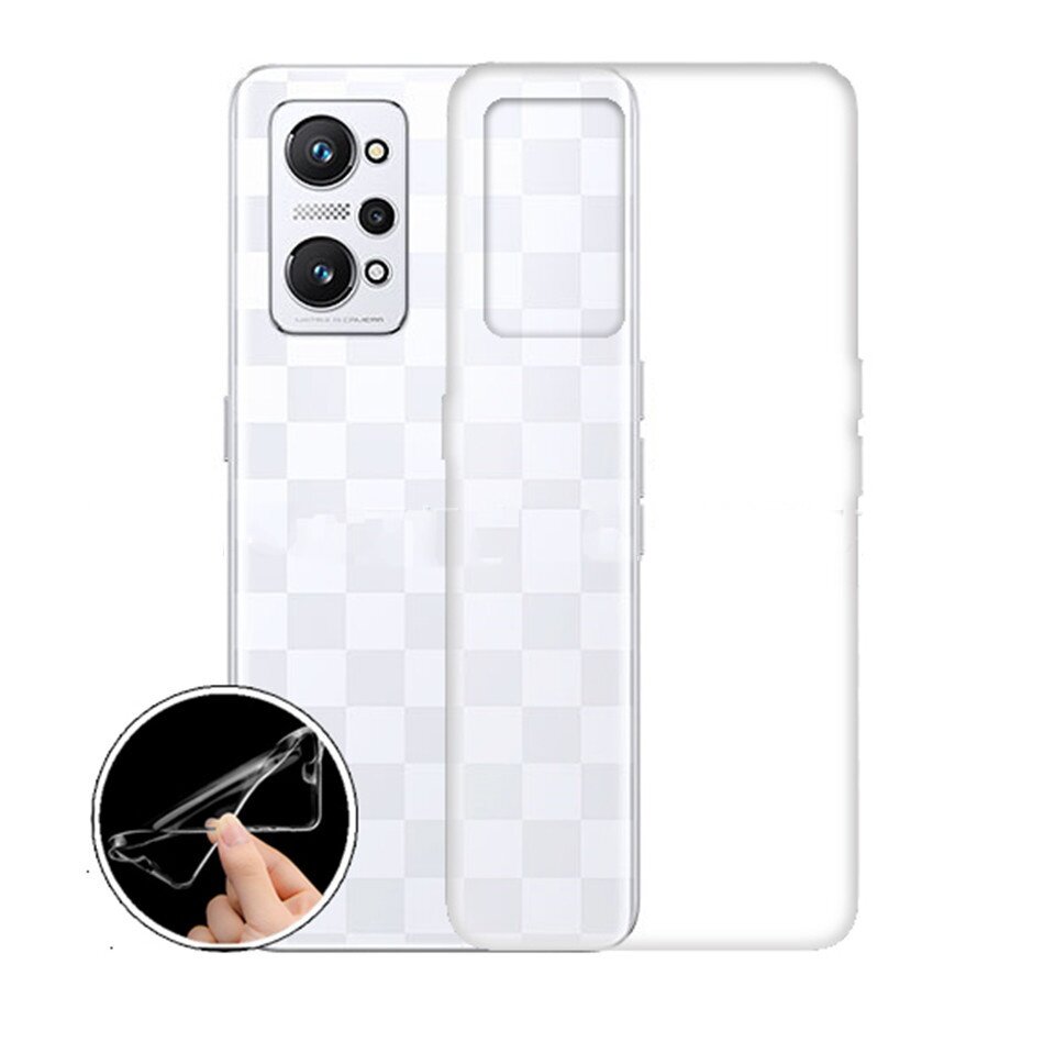 Чехол-бампер MyPads Tocco для Realme GT Neo3T ультра-тонкий из мягкого качественного силикона прозрачный