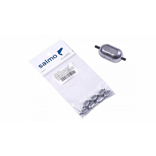 фото Груза salmo oval на силиконовой трубке 10.0г 1шт