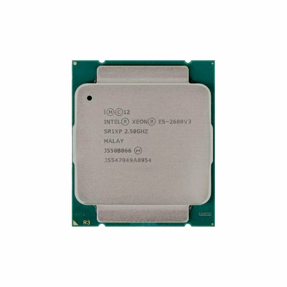 S2011-3 Intel Xeon E5-2680 v3 2,5-3,3GHz, 12 ядер, 24 потока, 30mb, TDP 120W, FSB 2133MHz — фото 1