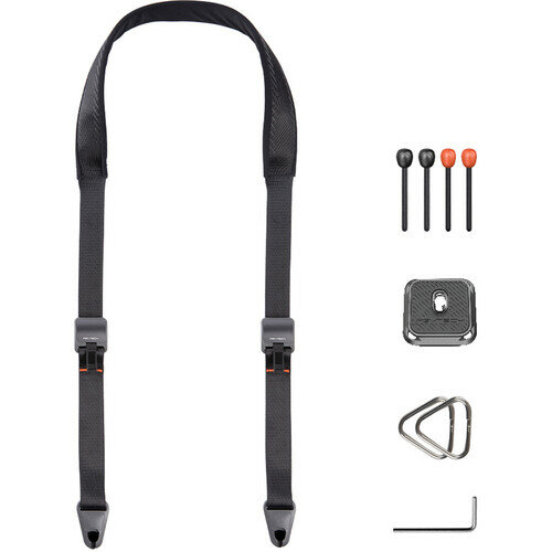 Плечевой ремень Pgytech Camera Shoulder Strap цвет Night Black