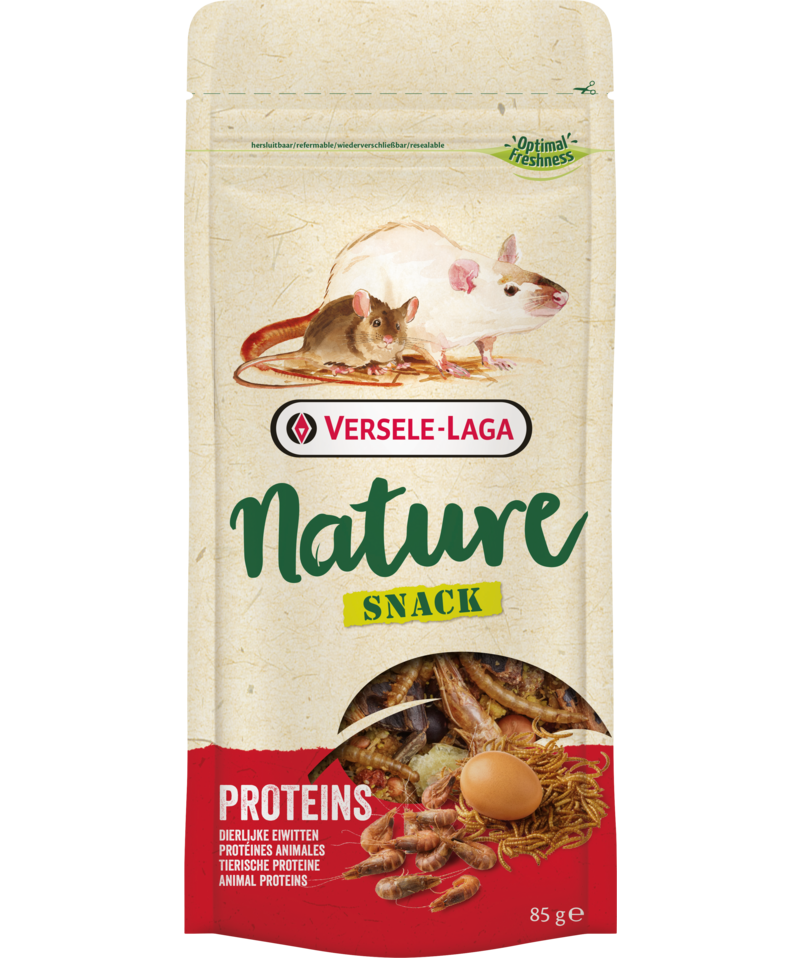 Versele-Laga Nature Snack дополнительный корм для грызунов с белками, 85 гр