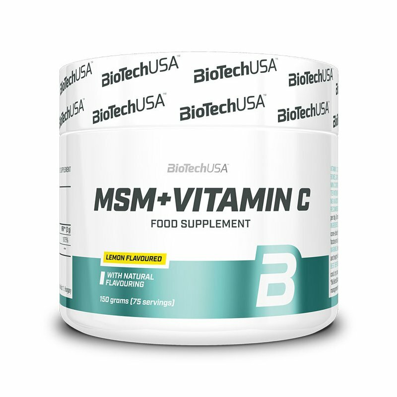 Пищевая добавка витамин С BioTech MSM+1500 Vitamin C 150 г