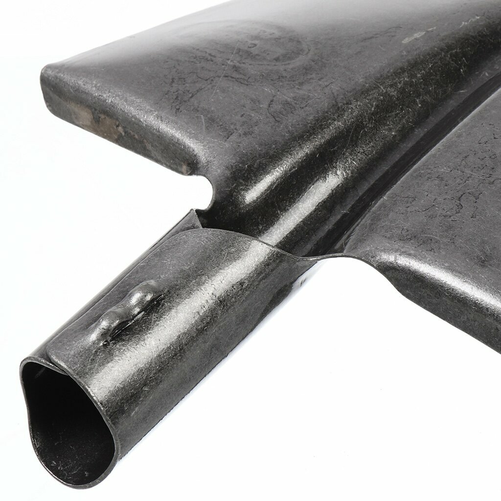 Лопата штыковая, рельсовая сталь, 1.3х285х230х380 мм, с ребром жесткости
