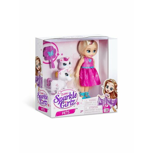 Игровой набор ZURU SPARKLE GIRLZ Принцесса с питомцами, в ассорт 100522