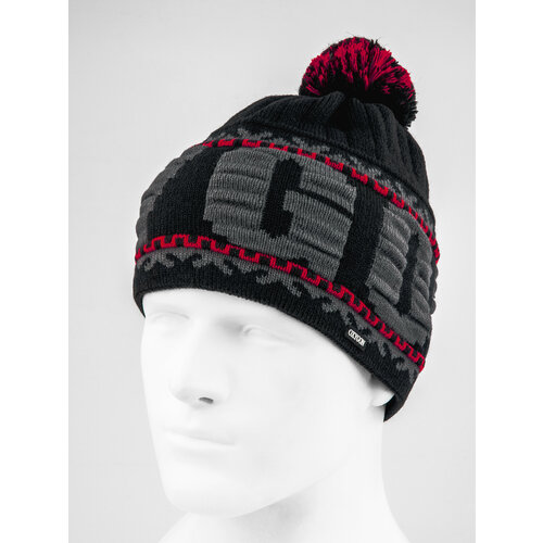 фото Шапка бини oxygon, размер 54/60, черный