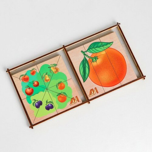 Пазлы «Сложи картинку. Фрукты» Деревянные Игрушки пазлы сложи картинку фрукты деревянные игрушки