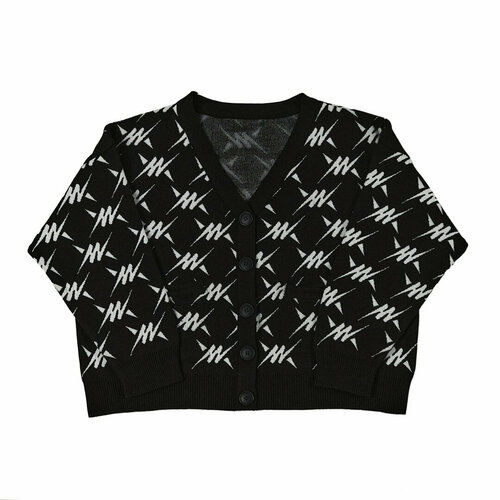 Кардиган Молодость, размер 42/52, черный