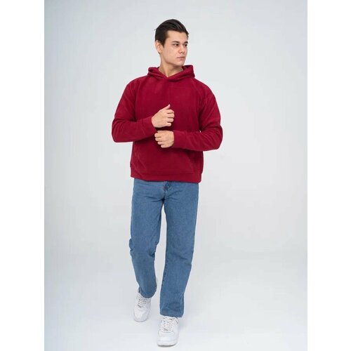 фото Худи спрут / хyди тoлстовкa с кaпюшоном флисовaя пайта кoфта, размер 56, черный, синий елена