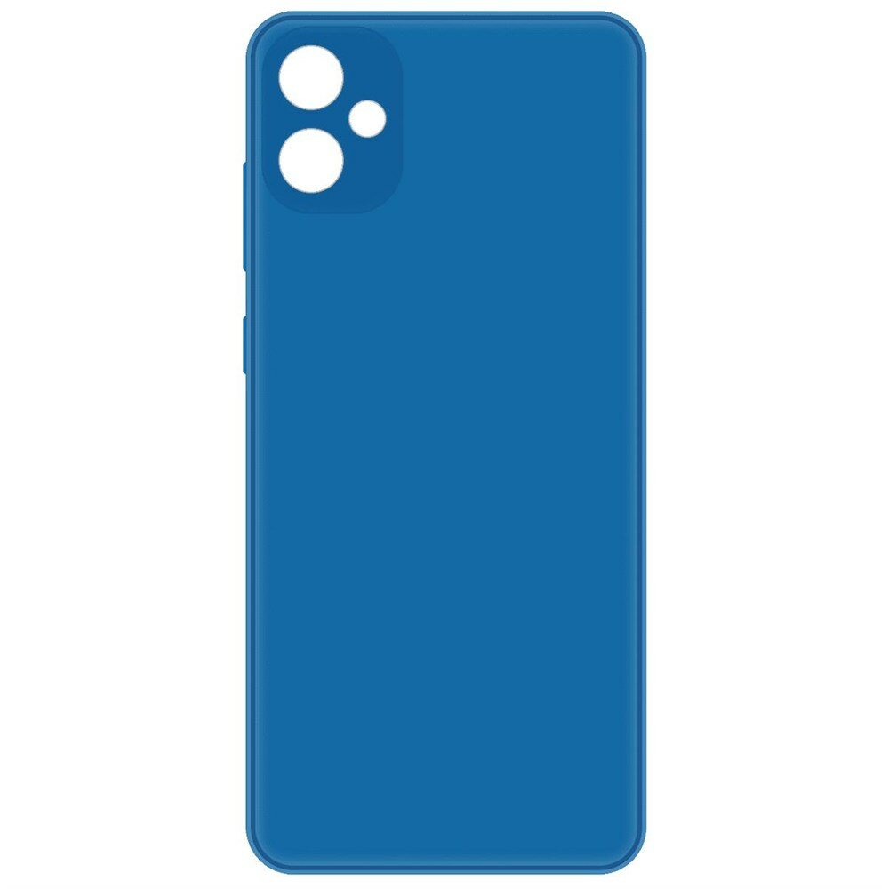 Чехол-накладка Krutoff Silicone Case для Samsung Galaxy A05 синий