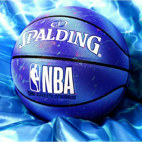 фото Баскетбольный мяч spalding nba the green years indoor-outdoor №7