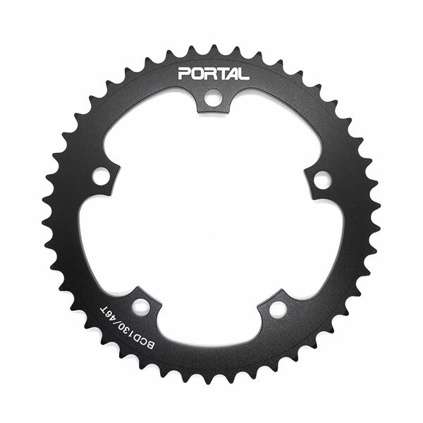 фото Звезда передняя трековая ST-Bike Daily 46T 5x130мм черная