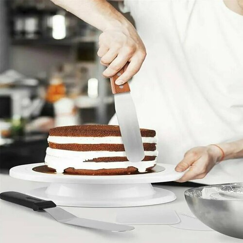 Подставка для торта вращающаяся подставка для торта круглая подставка для торта тортница подставка для декорирования торта 648₽