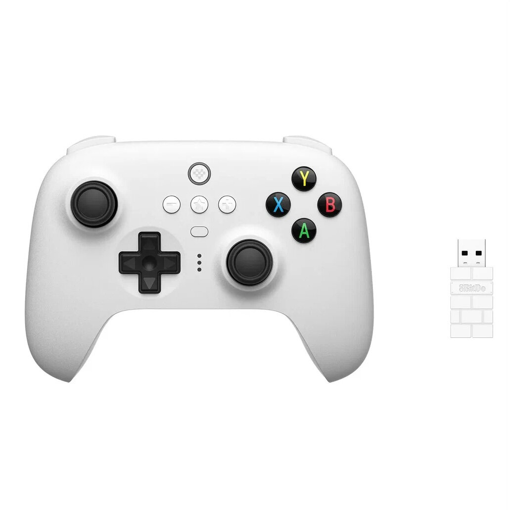 Беспроводной игровой контроллер 8BitDo Ultimate 2.4G Controller, белый