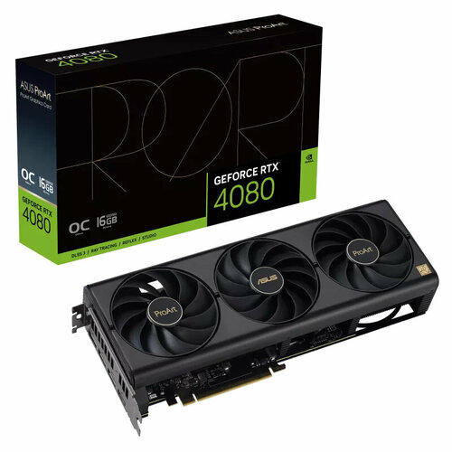 Видеокарта ASUS GeForce RTX 4080 PROART OC 16G 14401000₽
