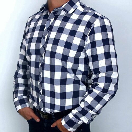 фото Рубашка , размер 3xl, мультиколор alexander matin