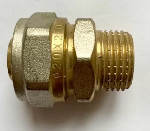 фото Фитинг обжимной с переходом на наружную резьбу 20x1/2" обжим резьба, ТЕRМА, ТRm 01051