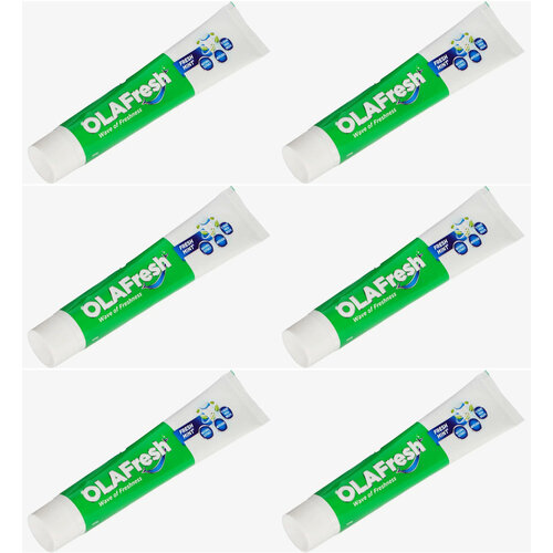 OLAFresh Зубная паста Mint, с ментолом, 100 г, 6 шт.