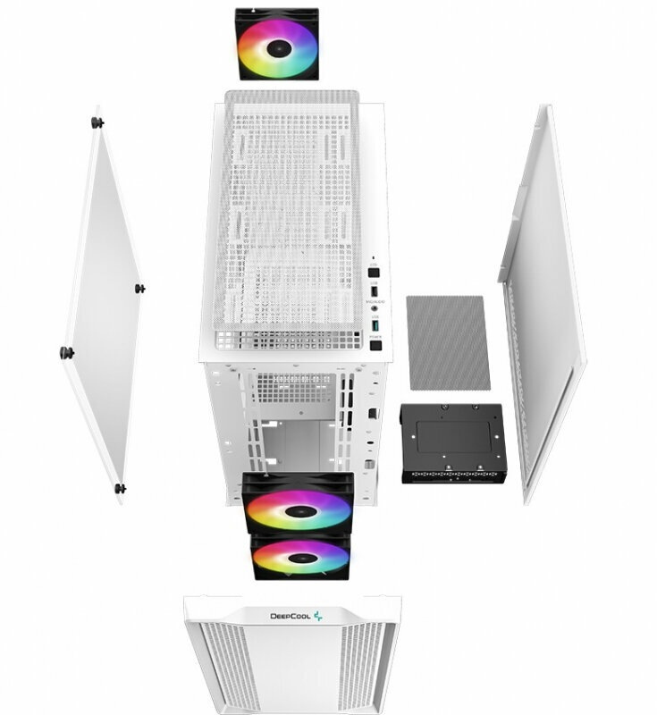 Корпус DEEPCOOL CC360 WH ARGB — фото 7