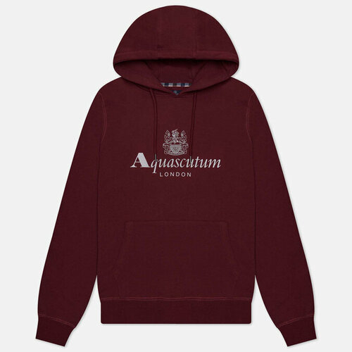 Толстовка Aquascutum, силуэт прямой, размер xxl, красный