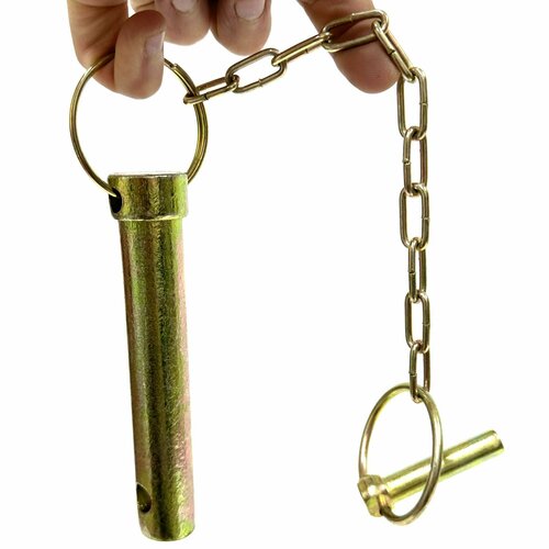 Палец МТЗ в тягу центральную с цепью и чекой d-22 А6103001-02 480₽