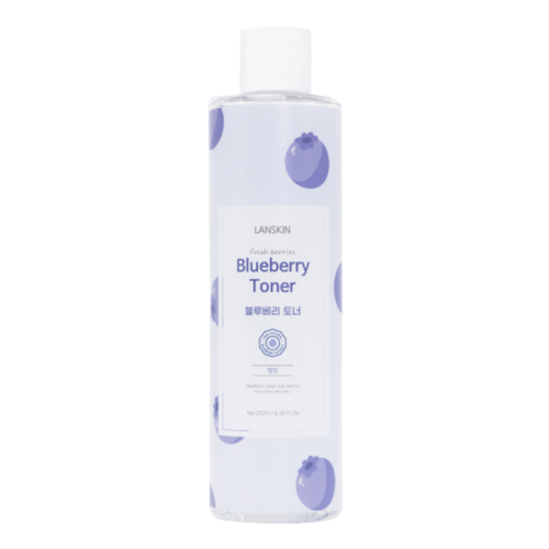 LanSkin Тонер для лица питательный с экстрактом голубики - blueberry toner, 250мл