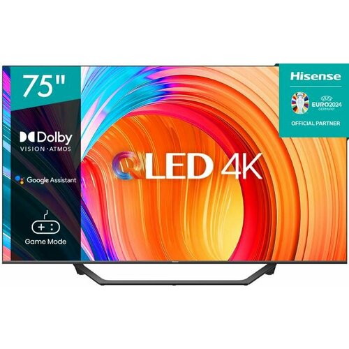 Телевизор LCD Hisense 75A7GQ QLED 4K UiltaHD Smart TV VIDAA Dolby Atmos 10999000₽