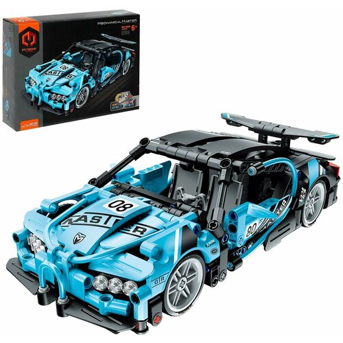 Конструктор Автомобиль Bugatti Chiron 422 деталей конструктор technic racing club bugatti chiron 291 деталь