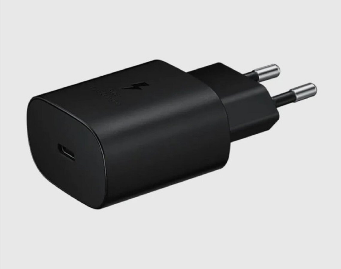 Блок питания USB C 25W черный