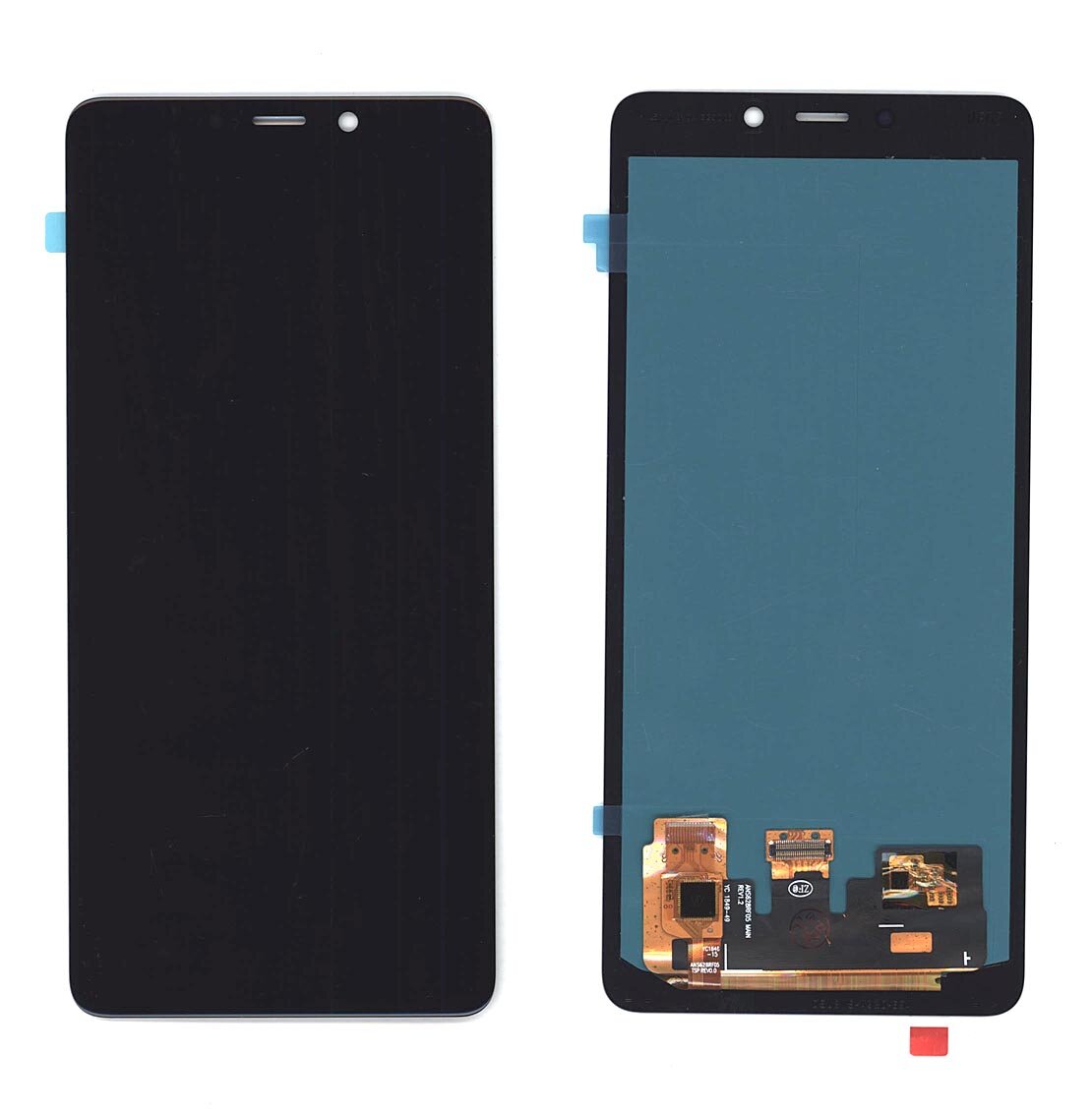 Дисплей для Samsung Galaxy A9 (2018) SM-A920F в сборе с тачскрином (OLED Small Size) черный