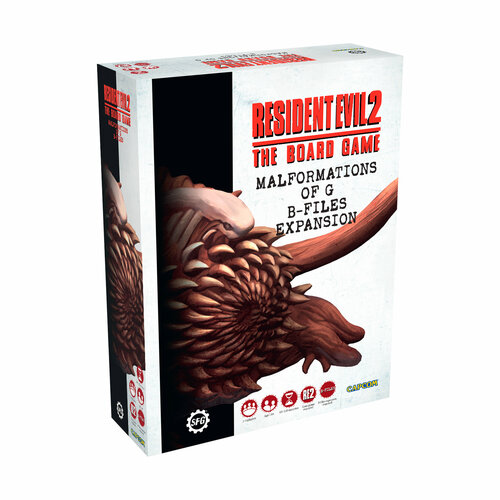 Дополнение для настольной игры Resident Evil 2: Malformations of G B-Files Expansion на английском дополнение для настольной игры resident evil 2 survival horror expansion на английском