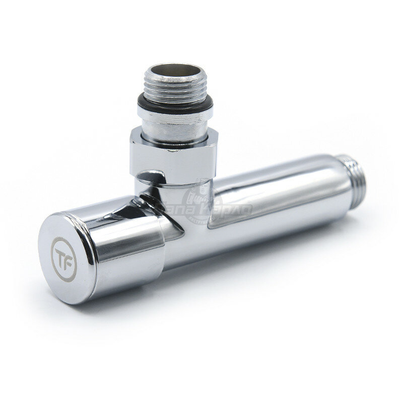 Вентиль для полотенцесушителя 1/2"х1/2" угловой THERMOFIX 023826