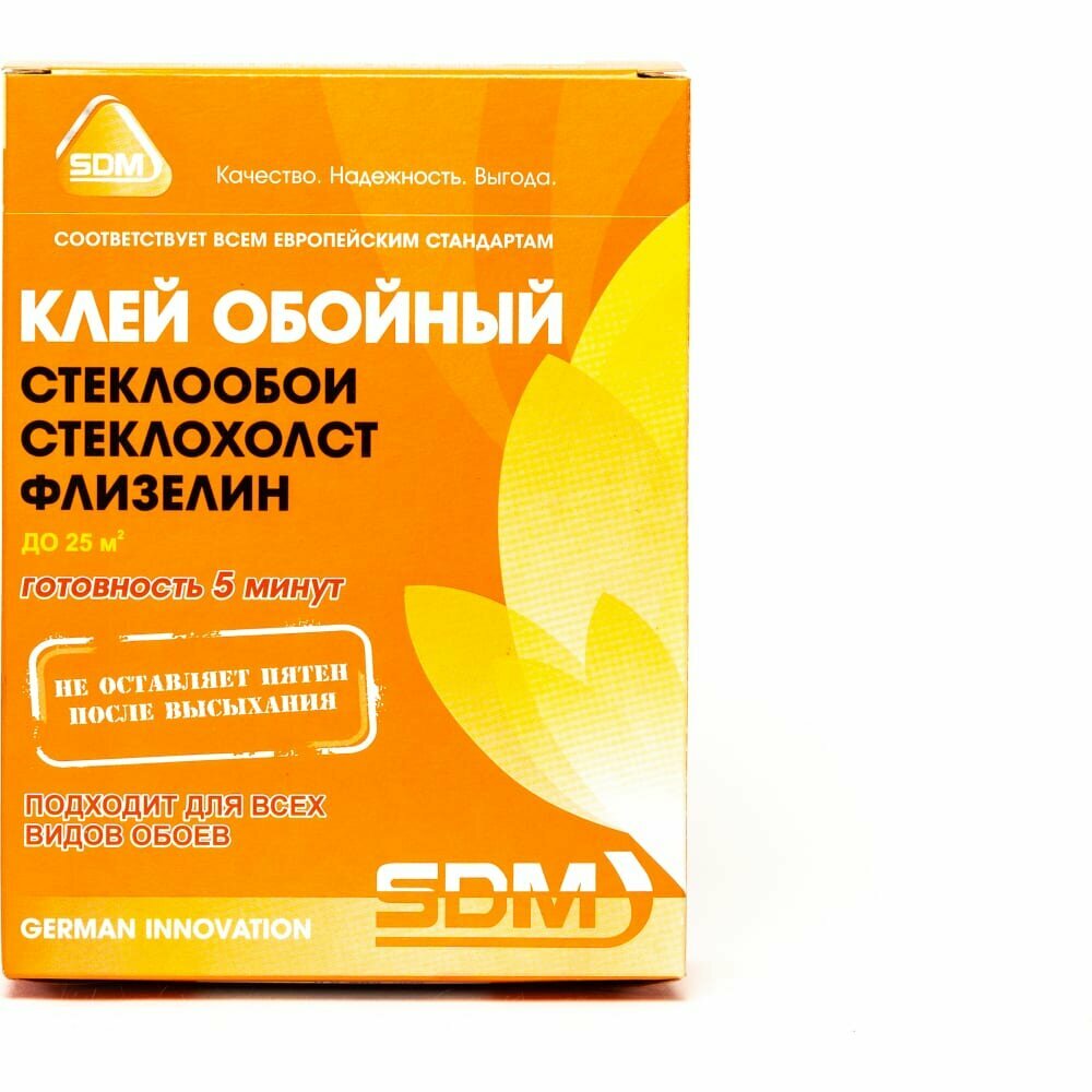 Обойный клей для стеклообоев и стеклохолстов SDM 200 г 00-00004651