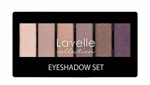 Палетка теней для век 3 бежево сливовый Lavelle Collection Eeyshadow Set Palette