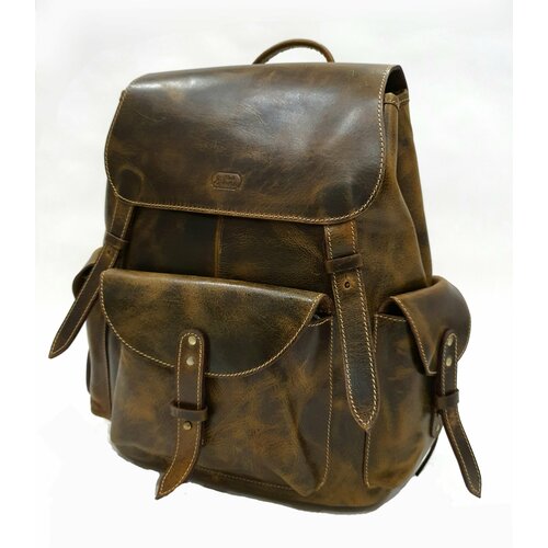 фото Рюкзак black buffalo, фактура гладкая, коричневый