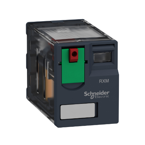 фото Реле промежуточное 230В AC , 2 перекидных контакта , Schneider Electric, RXM2AB1P7