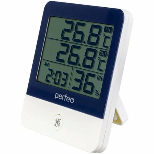 Часы-метеостанция Perfeo Kammuri white 74000₽