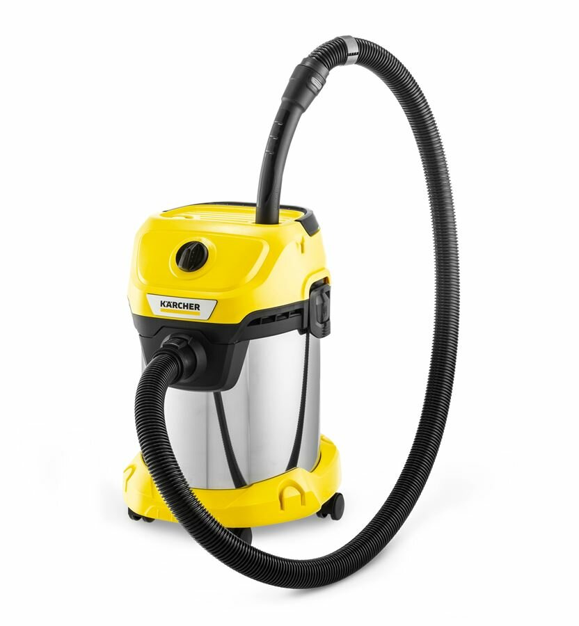 Пылесос строительный Karcher WD 3 S V-19/4/20, 1000 Вт, 19 л - фото №15