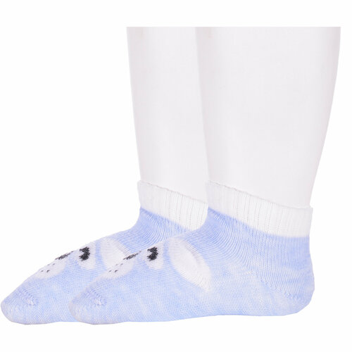 фото Носки conte 2 пары, размер 10, голубой