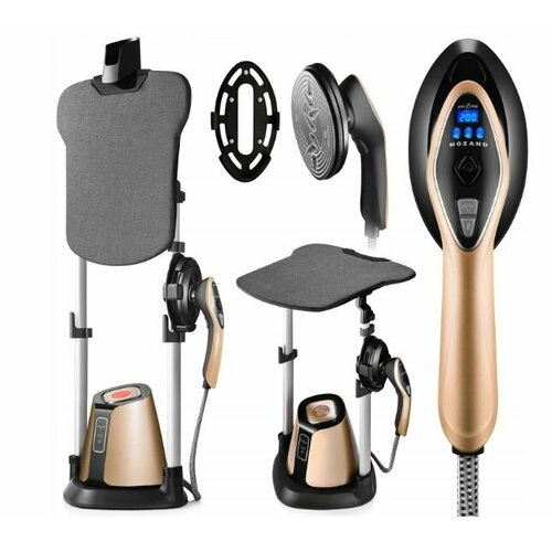 Отпариватель для одежды ручной вертикальный Mozano Ultra Care 2500 Вт золотой 3623900₽