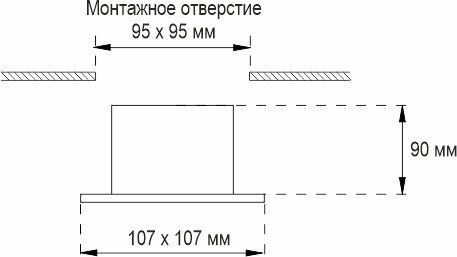 Встраиваемый светильник IMEX Cardo MR16 - фото №9