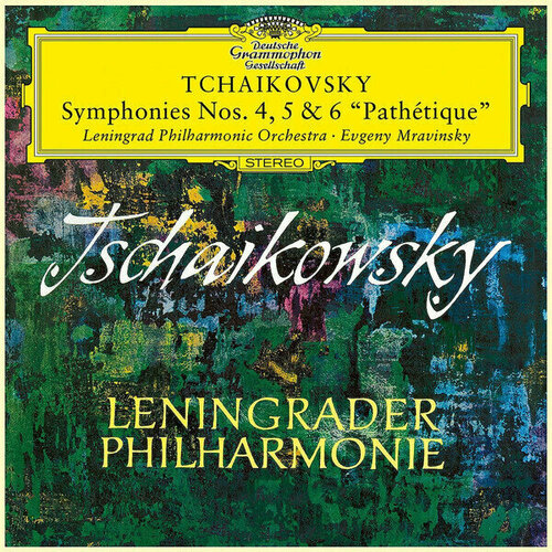 Виниловая пластинка Tchaikovsky: Symphonies Nos. 4, 5 & 6 - Vinyl Edition - Mravinsky Leningrad Philharmonic Orchestra, Evgeny Mravinsky audio cd alfven symphony no 1 in f minor 1 cd