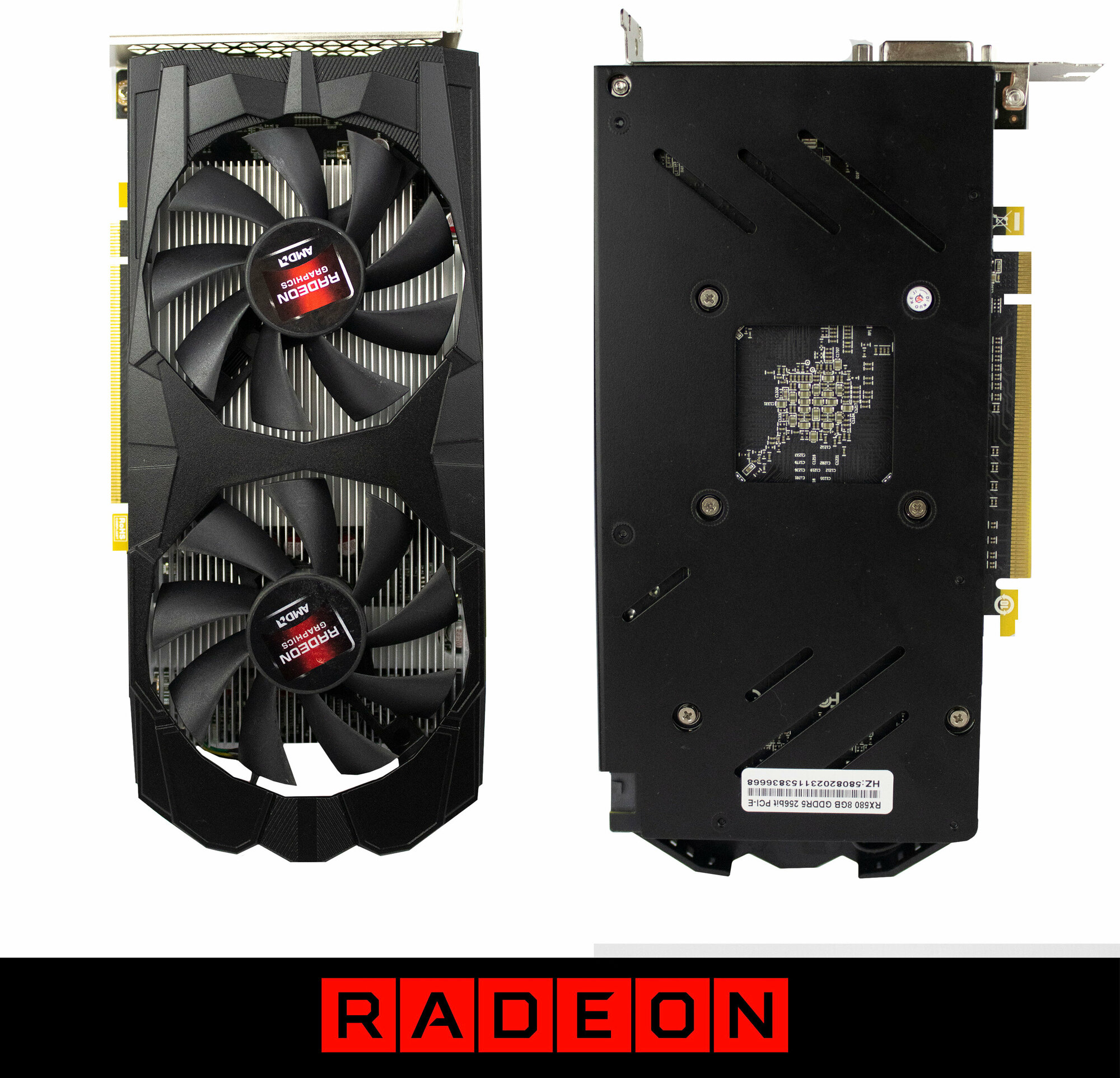 Видеокарта amd Radeon RX 580 8GB ( НЕ PELADN ) — фото 13