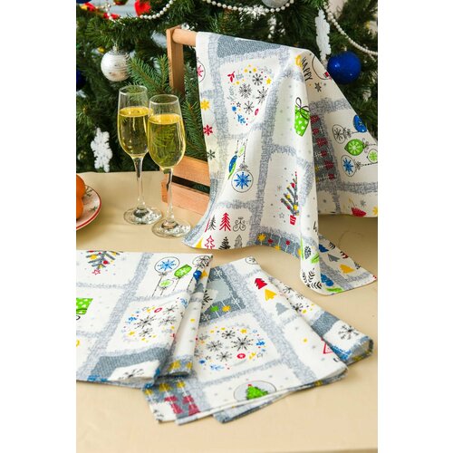 Набор кухонных полотенец Хюгге 499₽